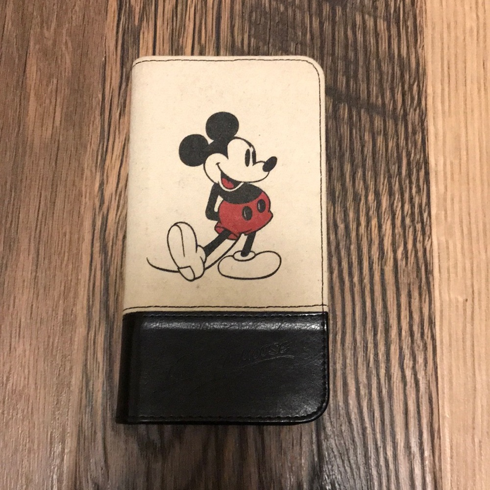 Mickey Mouse Wallet Phone Case from Tokyo Disney